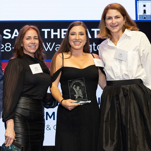 Three Anvil Award winners Three Anvil Award winners