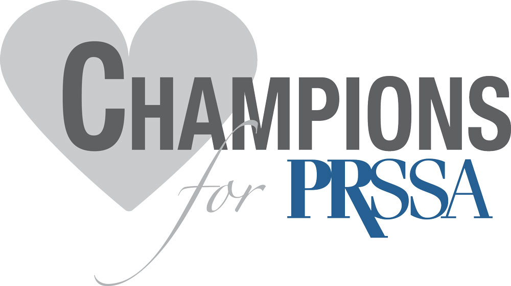 Champions for PRSSA logo