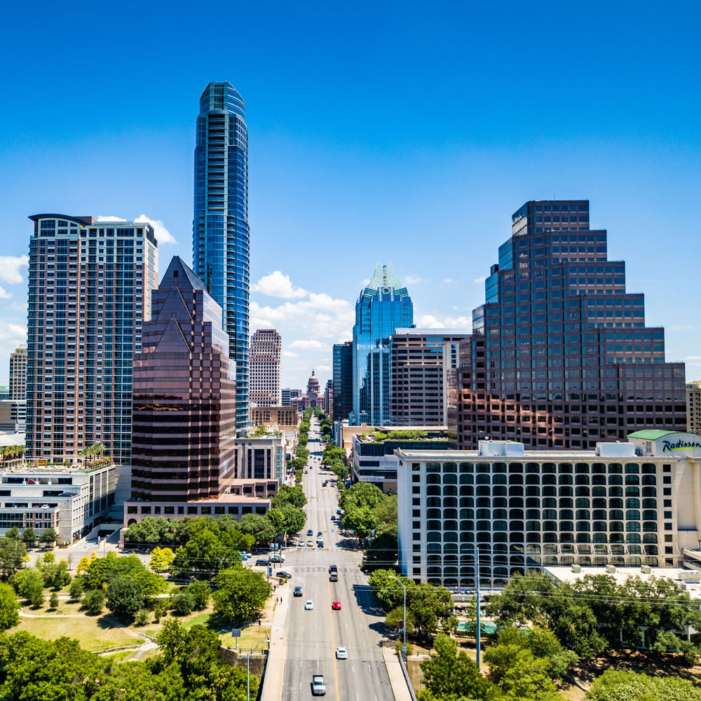 skyline of Austin, Texas