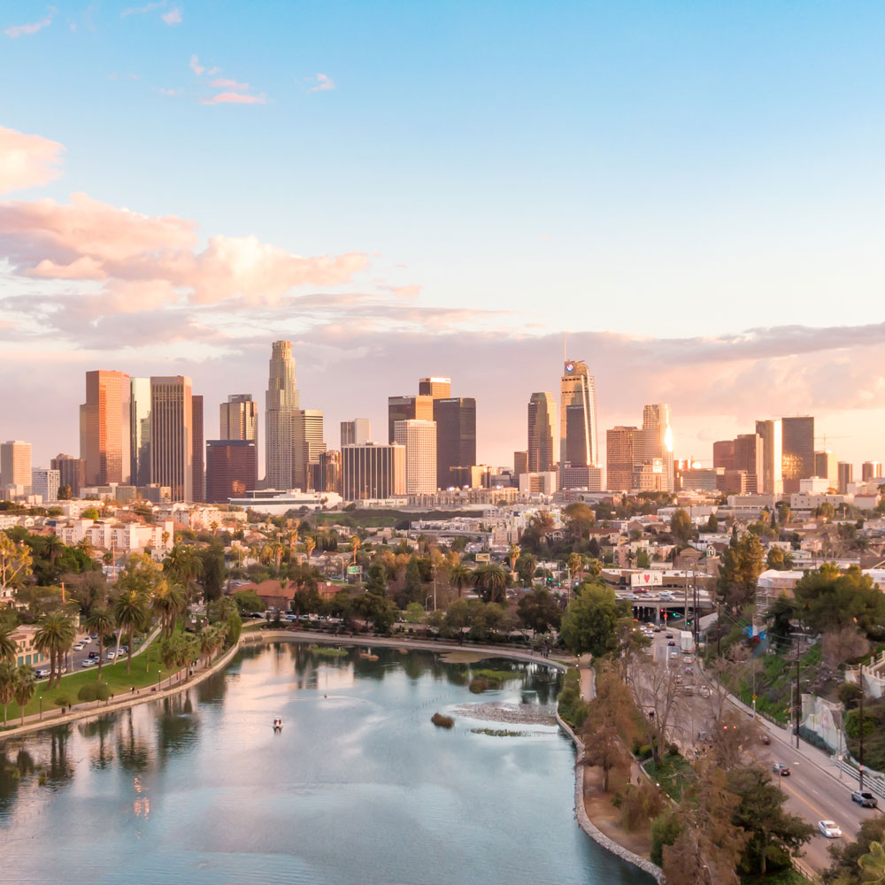 Downtown Los Angeles skyline