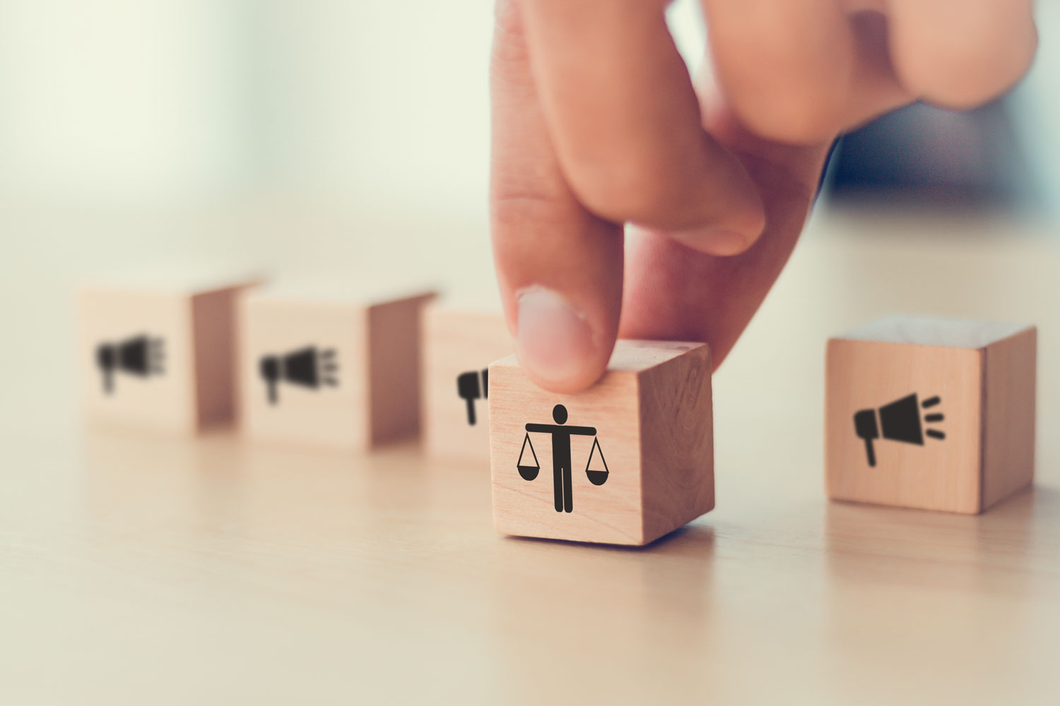 wooden blocks with ethics iconography wooden blocks with ethics iconography