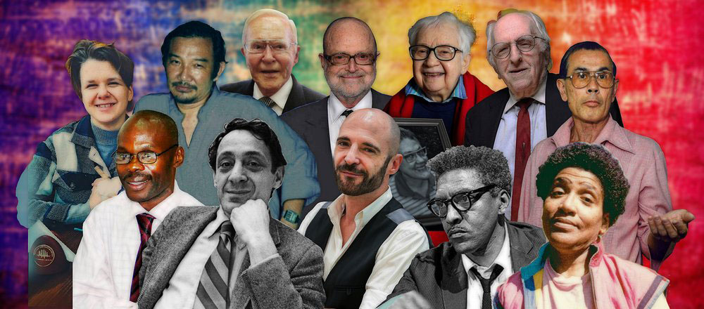 collage of LGBTQ+ historical figures