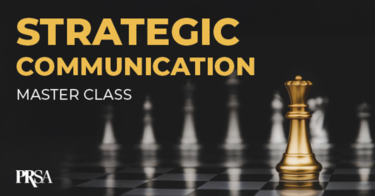 Strategic Communications Master Class