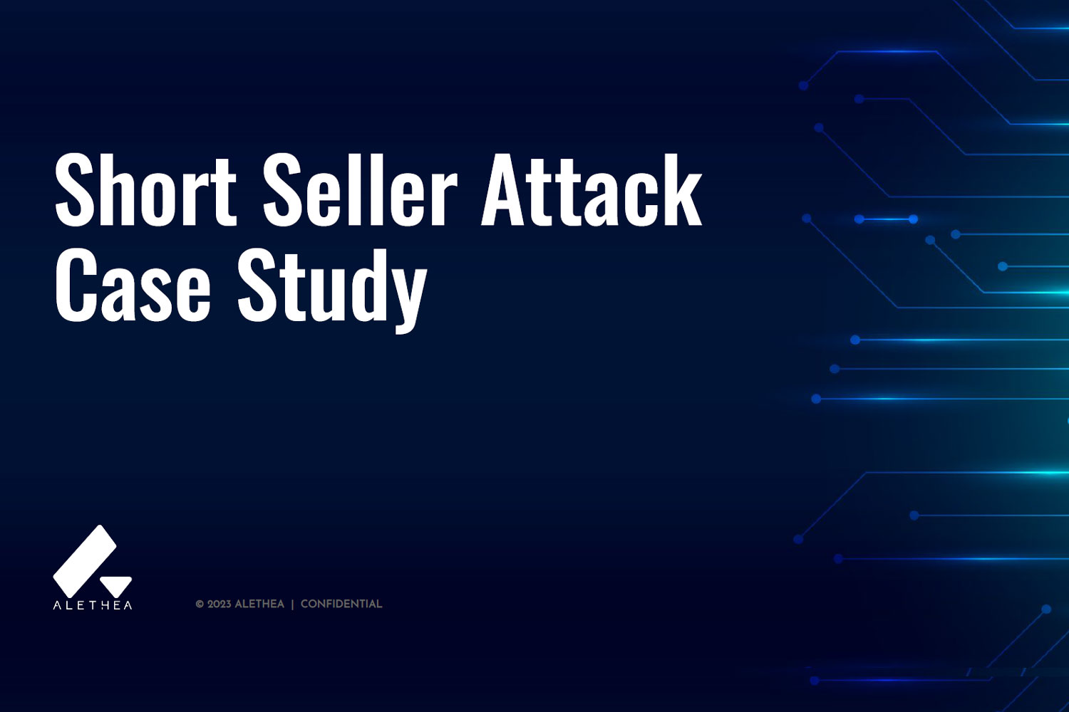 Short Seller Attack Case Study