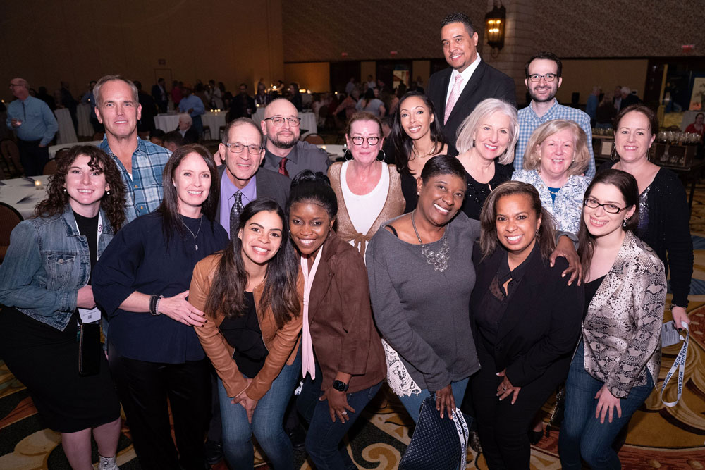 group photo of PRSA staff members