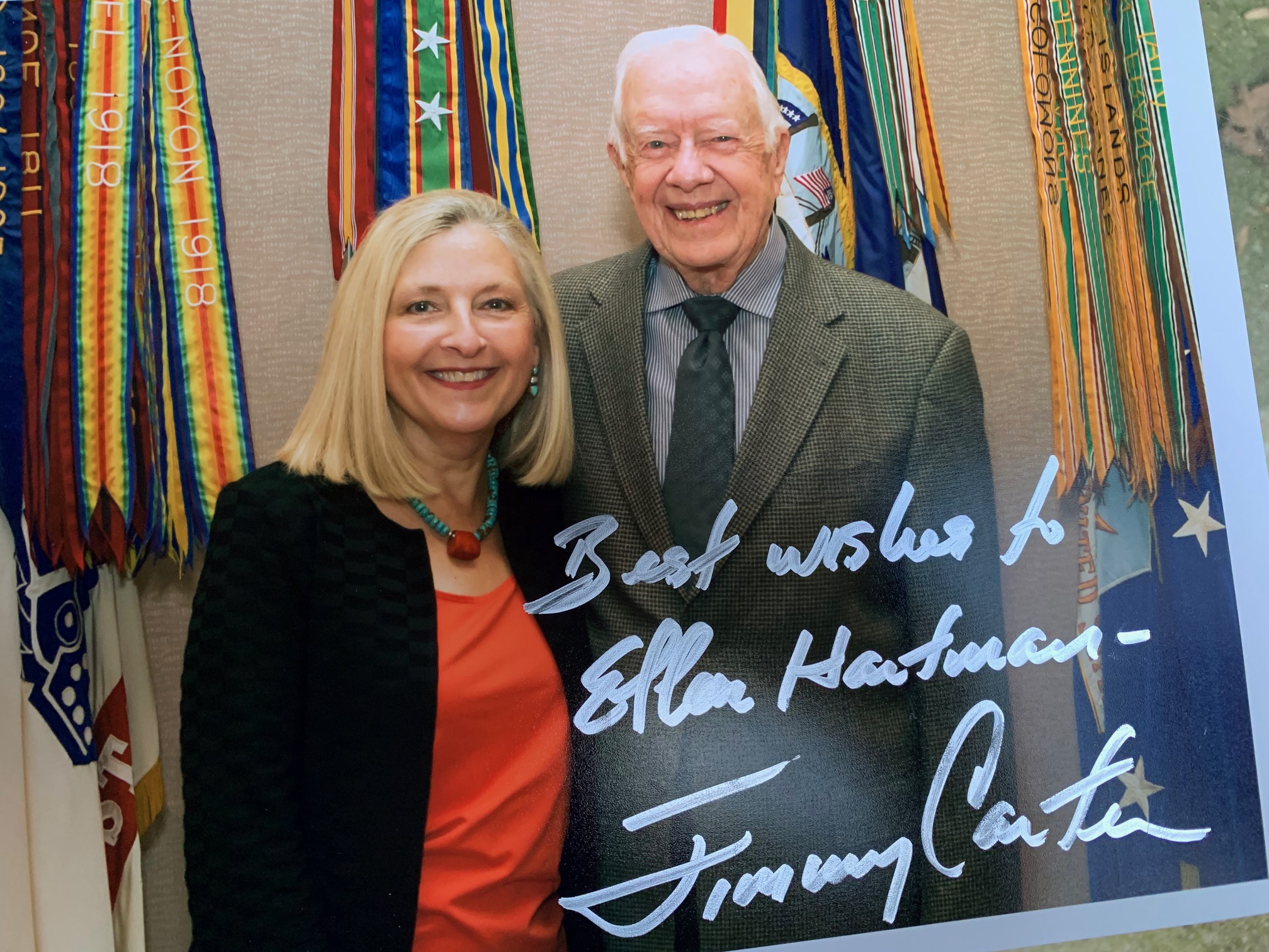 with President Carter