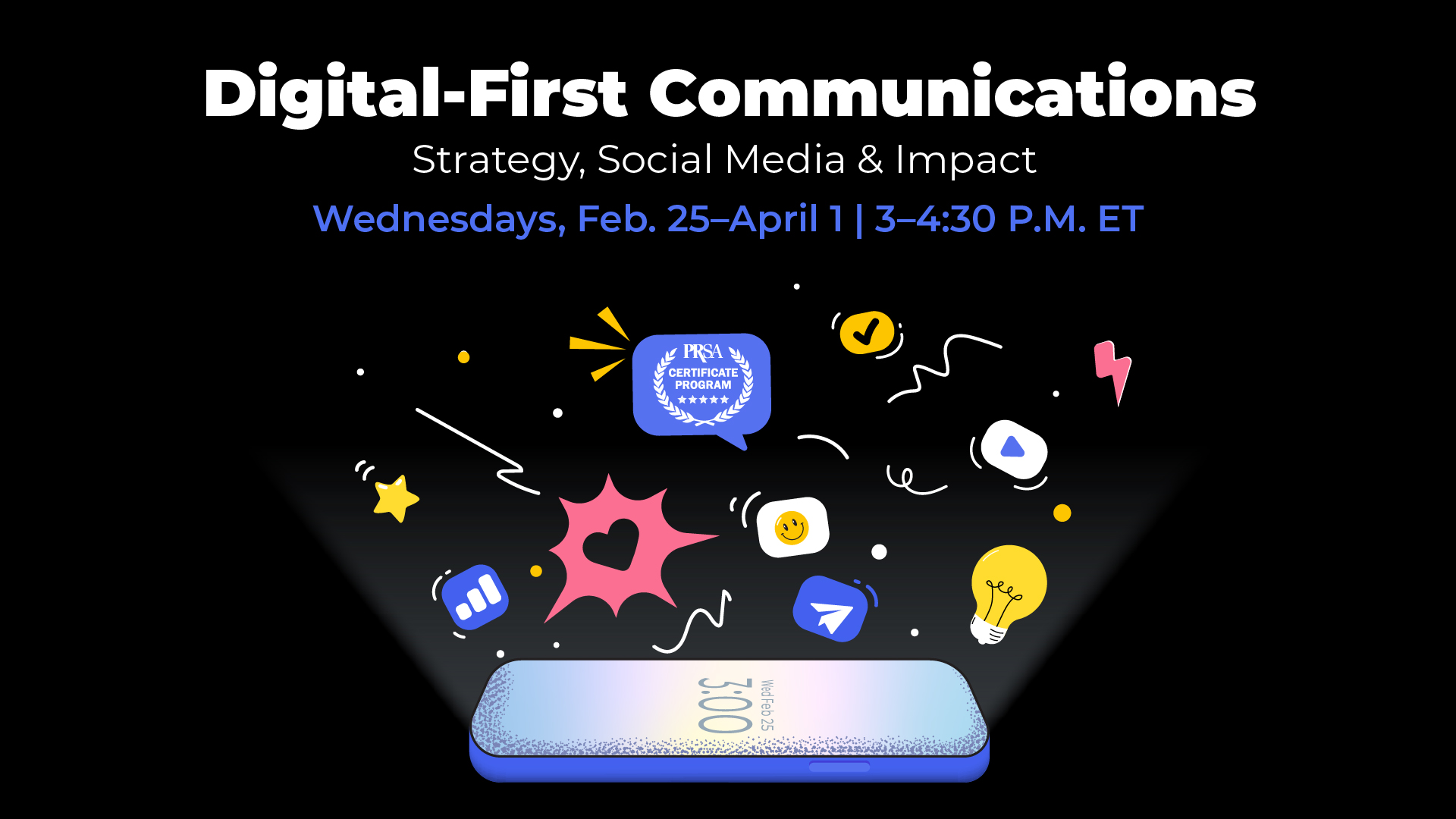 Digital-First Communications Certificate Program